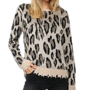 Fate Pullover Leopard Sweater